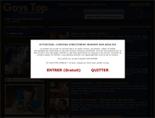 Tablet Screenshot of gaystop.net